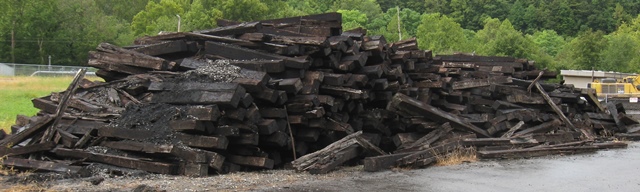 Used Railroad Ties 50 ties per lot (4 lots)
