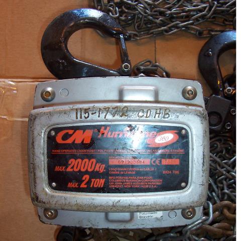 2 Ton CM Hurricane 360 Hoist 115-1773