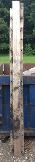 Rail Car Aluminum Side Stakes  (Qty 3)