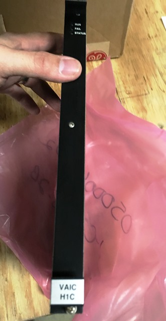 VME ANALOG INPUT CARD GE Part No IS200VAICH1D   Qty 1