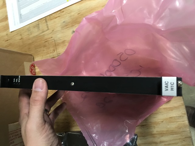 VME ANALOG INPUT CARD GE Part No  IS200VAICH1C   Qty 6