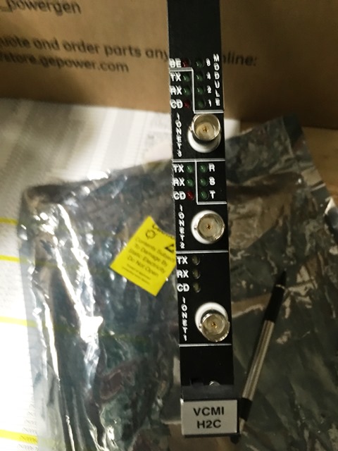 MODULE  COMMUNICATION  MARK VI GE Part No  IS215VCMIH2C   Qty 1