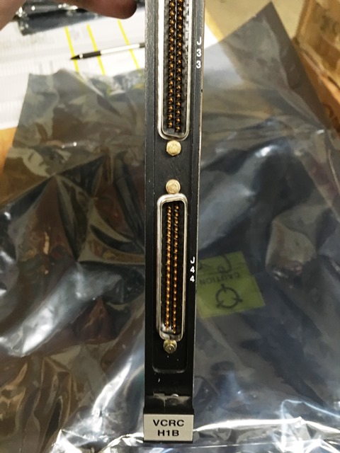 VME CONTACT RELAY CARD GE Part No IS200VCRCH1B   Qty 1