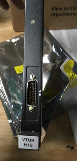 VME TURBINE SIGNAL PROCESSING CARD GE Part No  IS200VTURH1B   Qty 1