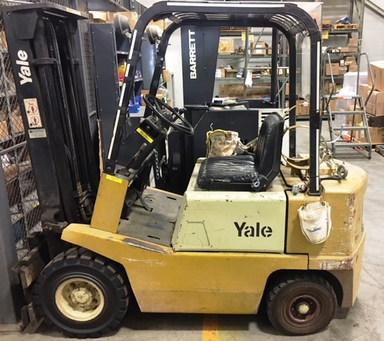 1985 Yale Propane Forklift 4000 lb Capacity (950060)