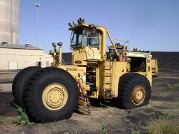 2-Identical Clark 380B Rubber Tired Dozers-Sold in 1-Lot