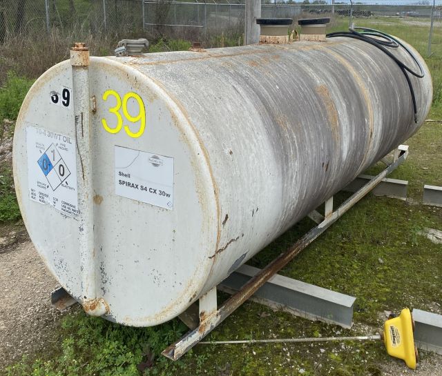 Newberry 1000 Gallon Storage Tank (Marked 39)
