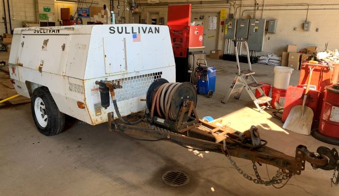 1998 Sullivan D185Q6JD Portable Air Compressor (990264)