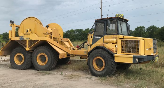 1996 Volvo BM A25 Articulated Truck with Cable Spooler (DH227)