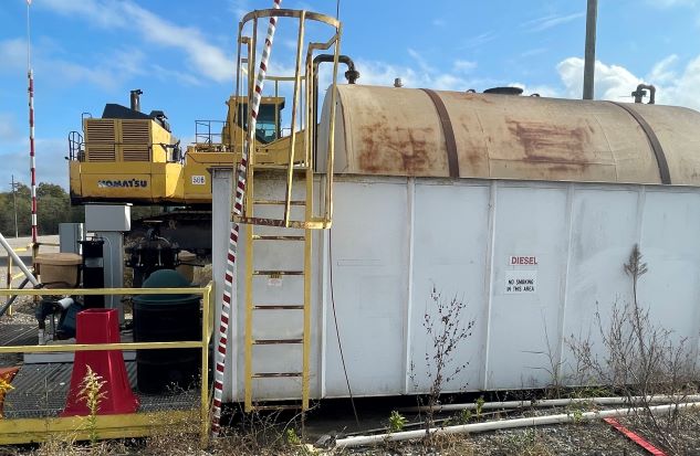 10,000 Gallon Fuel Tank & Skid with FlowTech Fueling System