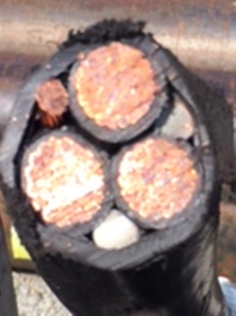 350 MCM 3 Copper Conductor 2 Reels (250 ft)