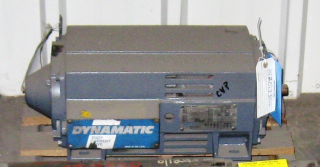 Dynamatic 3Hp Motor  1725 RPM (0120123110)