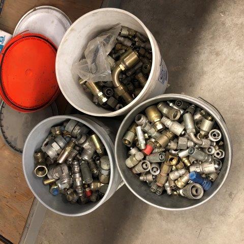 Assortment of Hydraulic Fittings