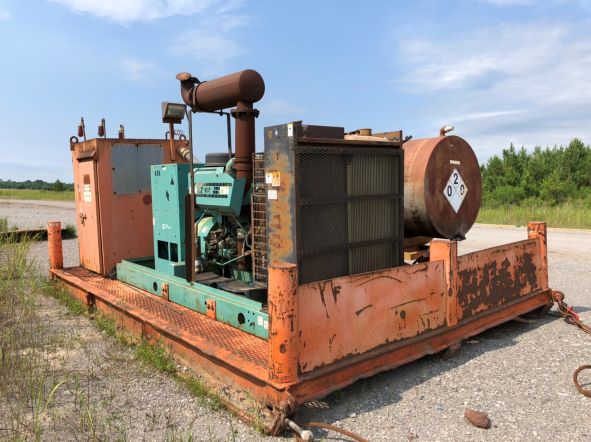 Cummins 350 KW Diesel Generator Skid (DH456)