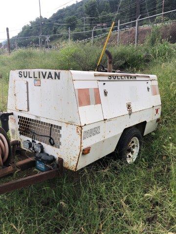 1999 Sullivan Trailer Mounted Air Compressor (920041)