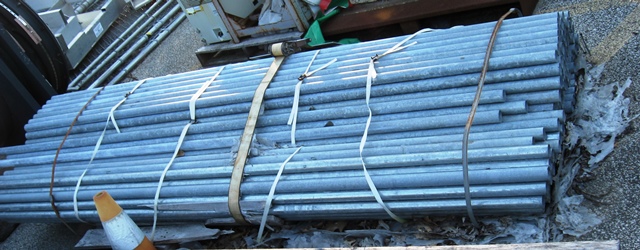 Galvanized Posts 3/4 diameter 10 ft lengths