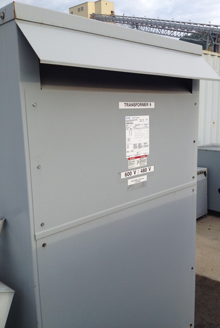 Dry Transformer 600v to 480/ 277v -500 kVA (2~  EATON Cutler-Hammer & 1~ ITE Power)