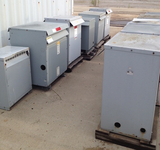 Dry Transformer 480v to 208/120v  (21~ 75 kVA & 1~ 50kVA)