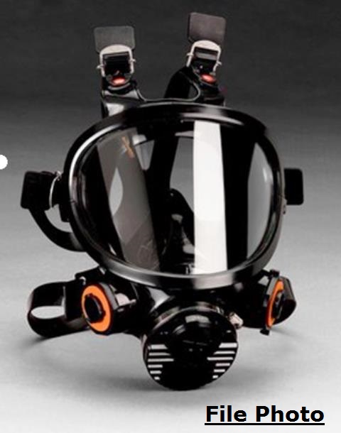 3M Fullface Respirator 7800S Size Large (Qty 19)