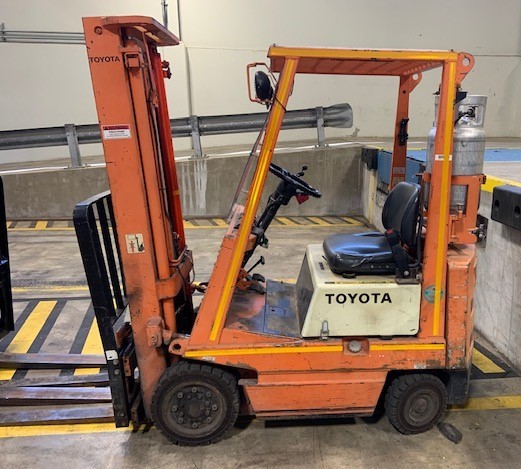 1987 Toyota Propane Forklift (950078)