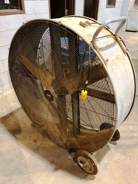 48 Inch Dayton Portable Shop Fan, 120v (Lot 207)