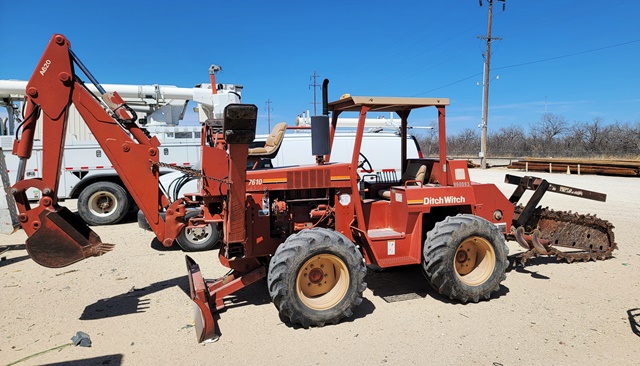 1998 Ditch Witch 7610 Trencher w/ Backhoe (960093)