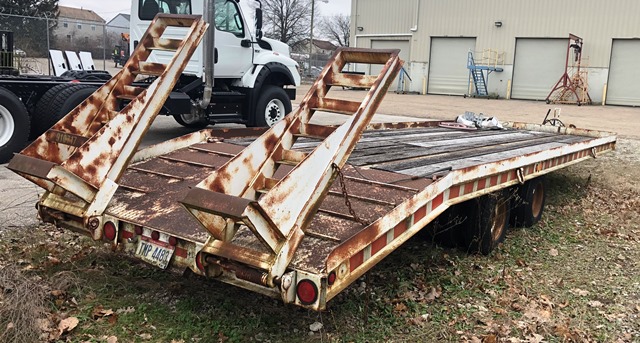 1985 Butler Equipment Trailer GVW 24000 lbs (910717)