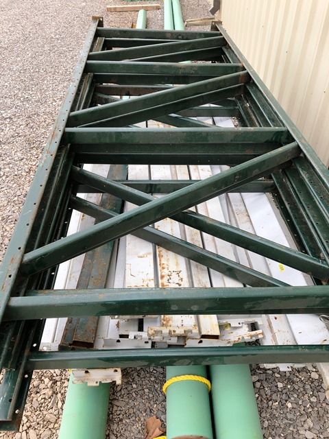 Pallet Racking with Wire Decking