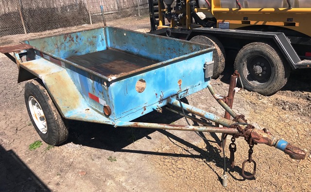 1963 Shop Made Utility Trailer GVW 1500 (911172)