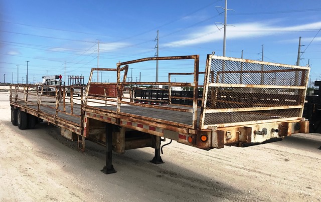 1983 Fontaine 40 Ft Step Deck Trailer GVW 70000 (910793)