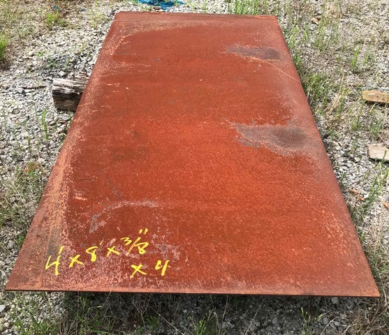 Plate Steel 4' X 8' X 3/8