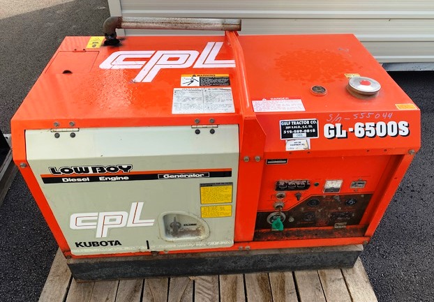 6.5 KW Kubota GL-6500S Generator