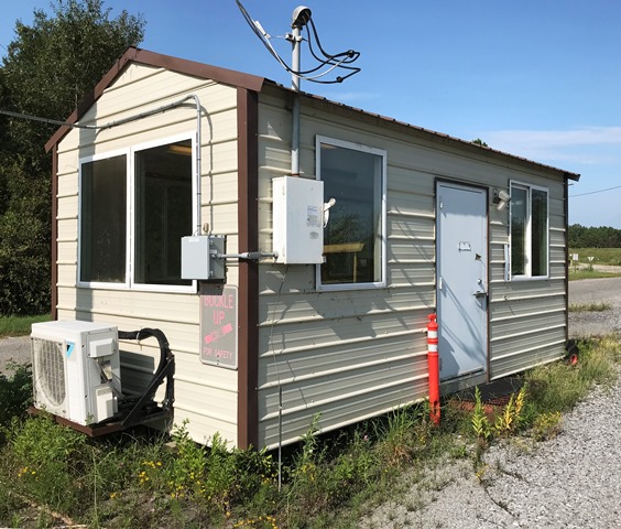 10X20 Portable Building on Skids