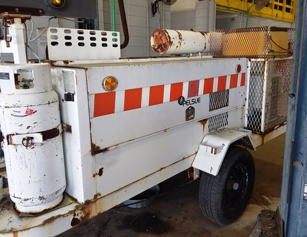 1993 Pelsue Metro XL AC, Air Conditioner/Heater/Generator Combo (910896)