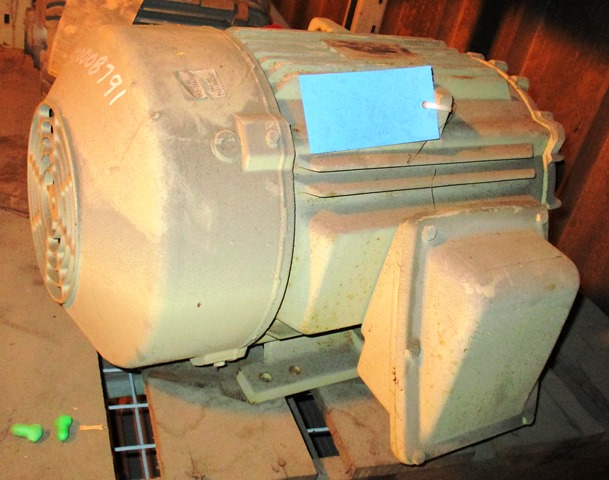 GE 15 HP Electric Motor - 1175 RPM - 230/460 VAC