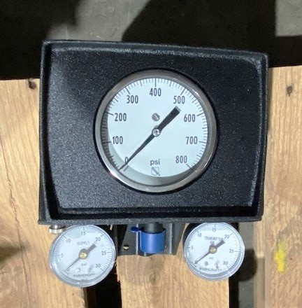 Ashcroft 4080 Pressure Transmitters w/ Gauges (Qty 3)
