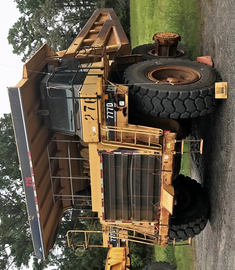 1996 Caterpillar 777D Off-Highway Truck (DH252)
