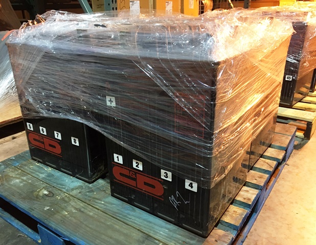 C&D Technologies 4LCY-9 Batteries - Qty 14