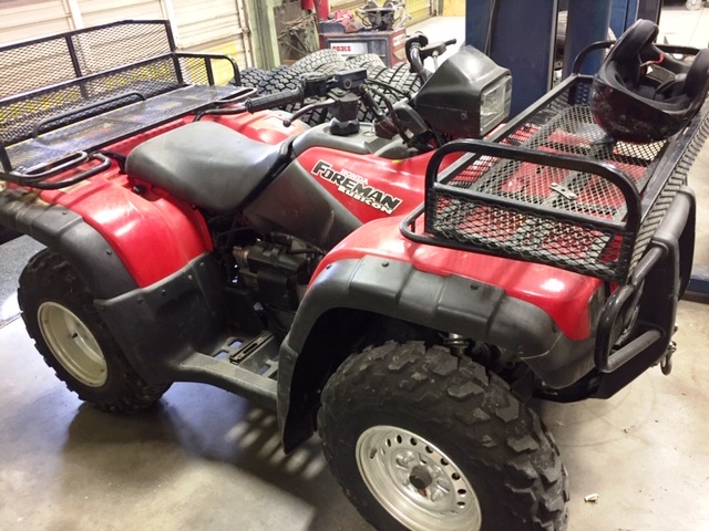 2001 Honda TRX500FA Foreman Rubicon 4WD ATV (980402)