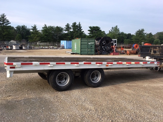 1992 Belshe HD Equipment Trailer GVW 20000 (930100)