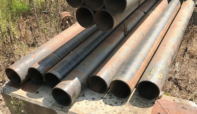 6 Inch Sch 40 Steel Pipe - Lot 120
