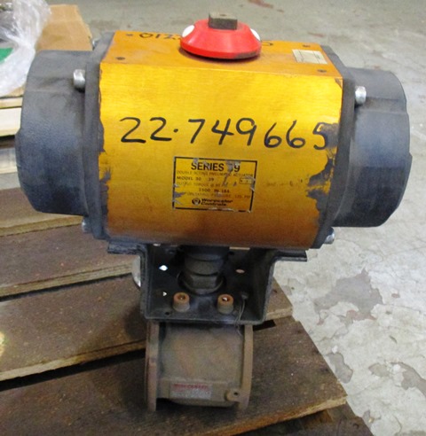 Worcester 3 inch Ball Valve with Actuator
