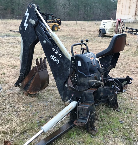 Bradco 609 Backhoe Skid Steer Attachment