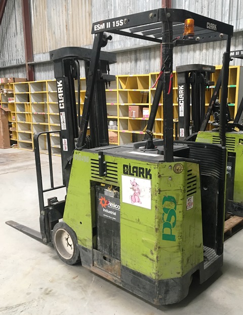 1997 Clark ESMII-15S Electric Forklift (950496)