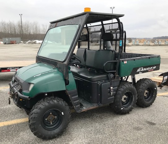 2006 Polaris Ranger XP 6X6 With 6 ft Snow Plow (980331)