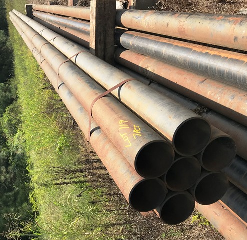 6 Inch Sch 40 Steel Pipe - Lot 119