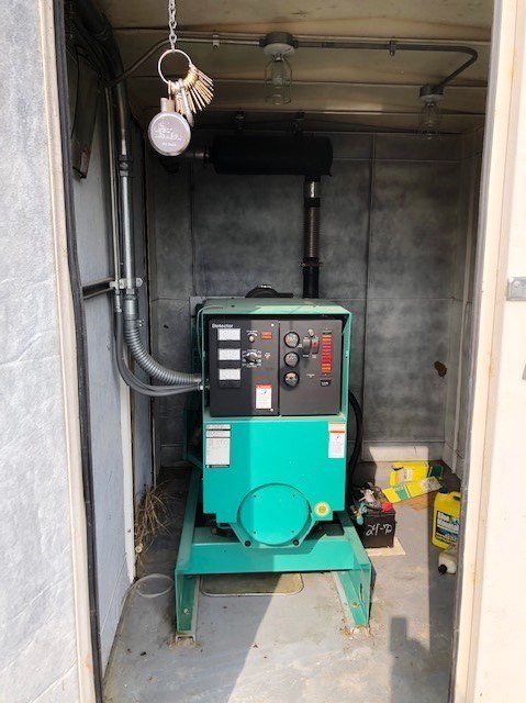 Cummins / Onan 35KW Propane Generator w/ Enclosure