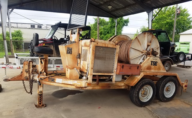 1992 TSE DPT 40-B Puller / Tensioner Trailer (940463)