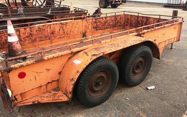 1983 Shopmade Material Trailer GVW 8000 (911083)