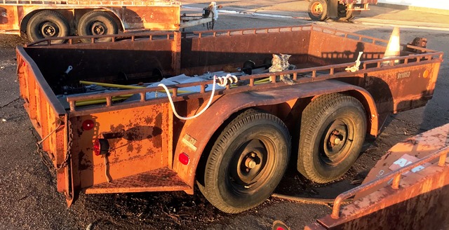 1974 Tide Material Trailer GVW 7000 (911053)